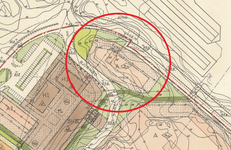 Stadsplanen kommer upphävas motsvarande planområdet för Palmen 1 m.fl., i samband med att den föreslagna planen vinner laga kraft.